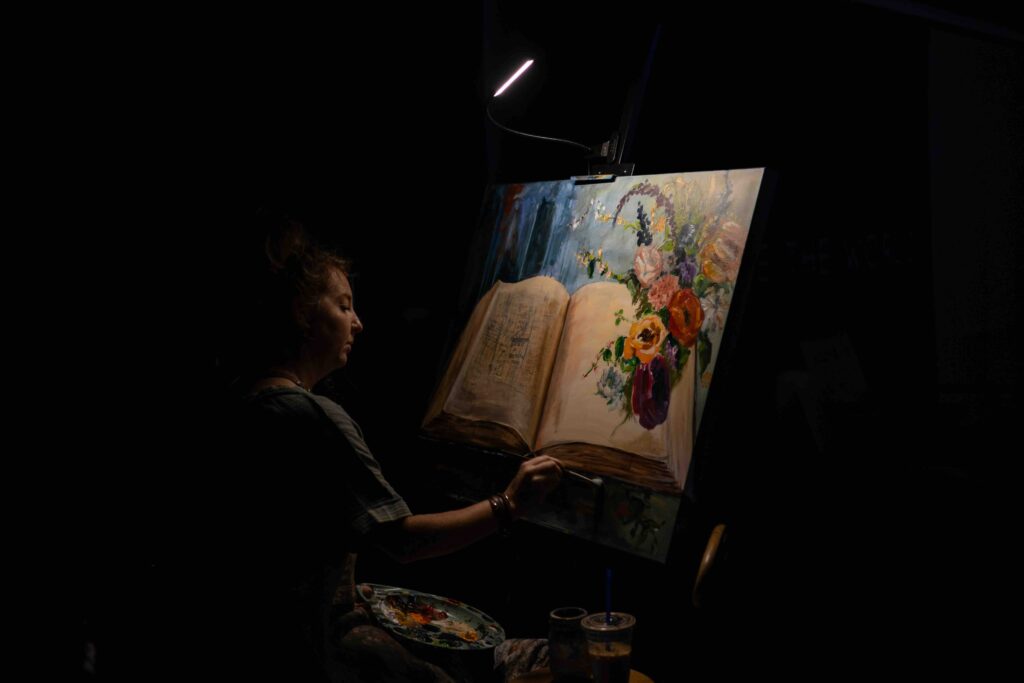 Art is a key component of GRG gatherings, with a featured artist and Art Night every year.